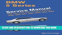 Collection Book BMW 5 Series (E34) Service Manual: 1989, 1990, 1991, 1992, 1993, 1994, 1995