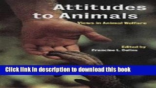 Read Attitudes to Animals: Views in Animal Welfare  Ebook Free