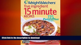 READ  Weight Watchers Five Ingredient 15 Minute Recipes  PDF ONLINE