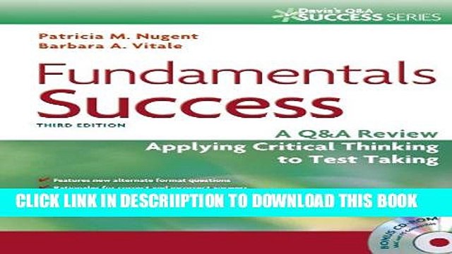 [PDF] Fundamentals Success: A Q A Review Applying Critical Thinking to Test Taking (Davis s Q A