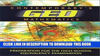 Collection Book Contemporary s GED Mathematics: Preparation for the High School Equivalency