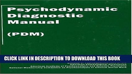 [PDF] Psychodynamic Diagnostic Manual: (PDM) Full Colection