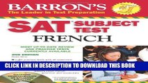 Collection Book SAT Subject Test French: With 3 Audio CDs (Barron s SAT Subject Test French (W/CD))