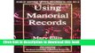 Read Using Manorial Records (Public Record Office Readers Guide)  Ebook Free