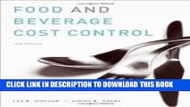 [PDF] Food and Beverage Cost Control 5th (fifth) edition Popular Online