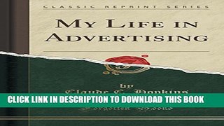 [PDF] My Life in Advertising (Classic Reprint) Popular Online