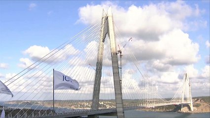 افتتاح جسر السلطان سليم بتركيا