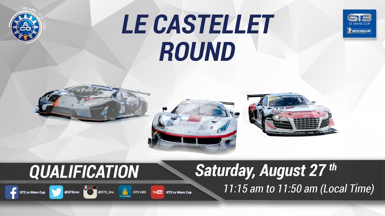 REPLAY - Le Castellet Round 2016 - Qualifying & Superpole sessions