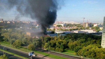 Moskova'da Yangın: 16 Ölü