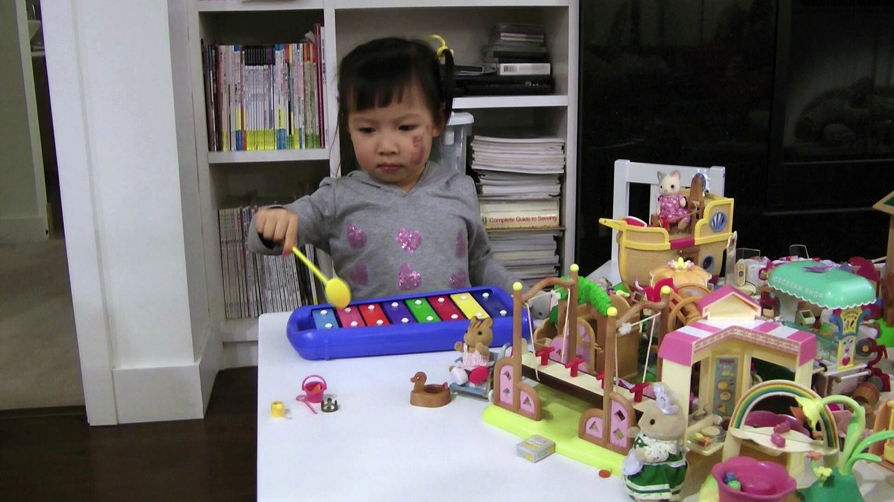 Girl Playing Xylophone*