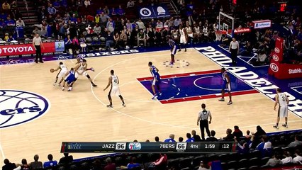 Le premier panier inscrit par Tibor Pleiss en NBA