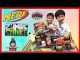 NERF Zombie Strike Zed Squad Clear Shot Blaster Star Wars Walkie Talkie | Liam and Taylor's Corner