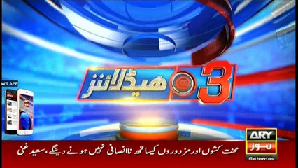 Headlines 1500 – 27th August 2016