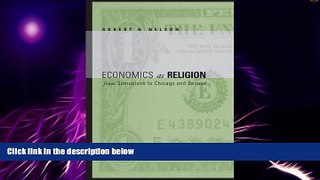 Big Deals  Economics As Religion: From Samuelson to Chicago and Beyond  Best Seller Books Best