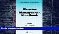 Must Have PDF  Disaster Management Handbook (Public Administration and Public Policy)  Free Full