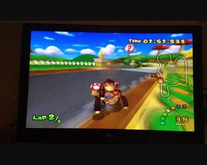 Mario Kart: Double Dash!! played by my 4 year old sister