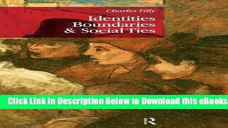 [Reads] Identities, Boundaries and Social Ties Free Books