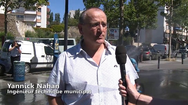 Face à la canicule, les d’Aubervilliers ont pu profiter de l’eau des bouches à incendie