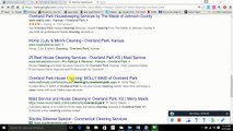 SEO for OVerland Park Cleaning Companies How to beat Lulu & Mimi's Cleaning