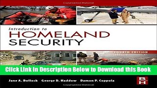 [Best] Introduction to Homeland Security, Fourth Edition: Principles of All-Hazards Risk