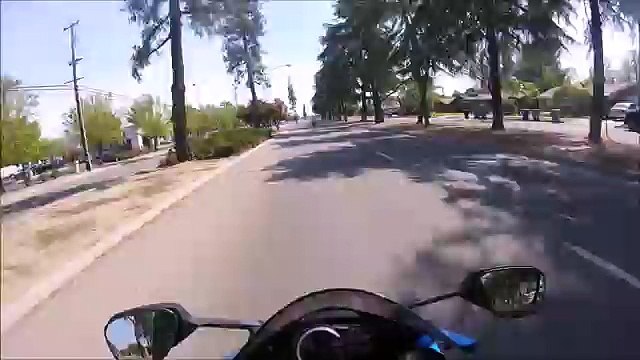 -ROAD RAGE AGAINST MOTORCYCLES - Fresno Police get involved - GSXR 750 MOTOVLOG - YouTube