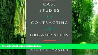 Big Deals  Case Studies in Contracting and Organization  Best Seller Books Most Wanted