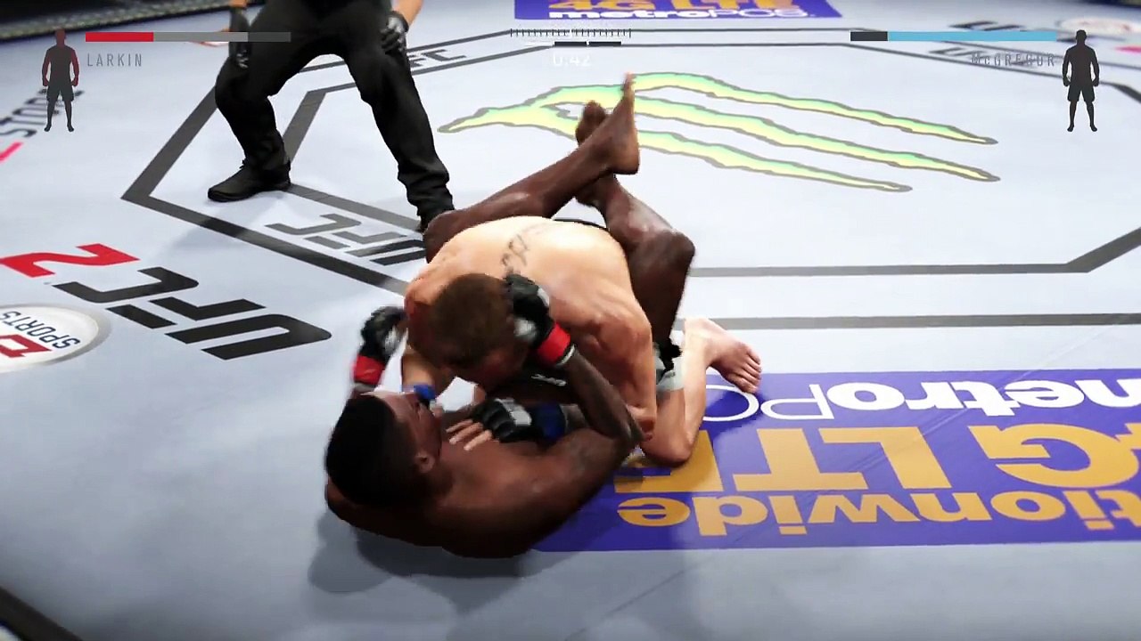 UFC 2 GAME 2016 WELTERWEIGHT BOXING UFC CHAMPION MMA KNOCKOUTS ● LORENZ LARKIN VS CONNOR MCGREGGOR