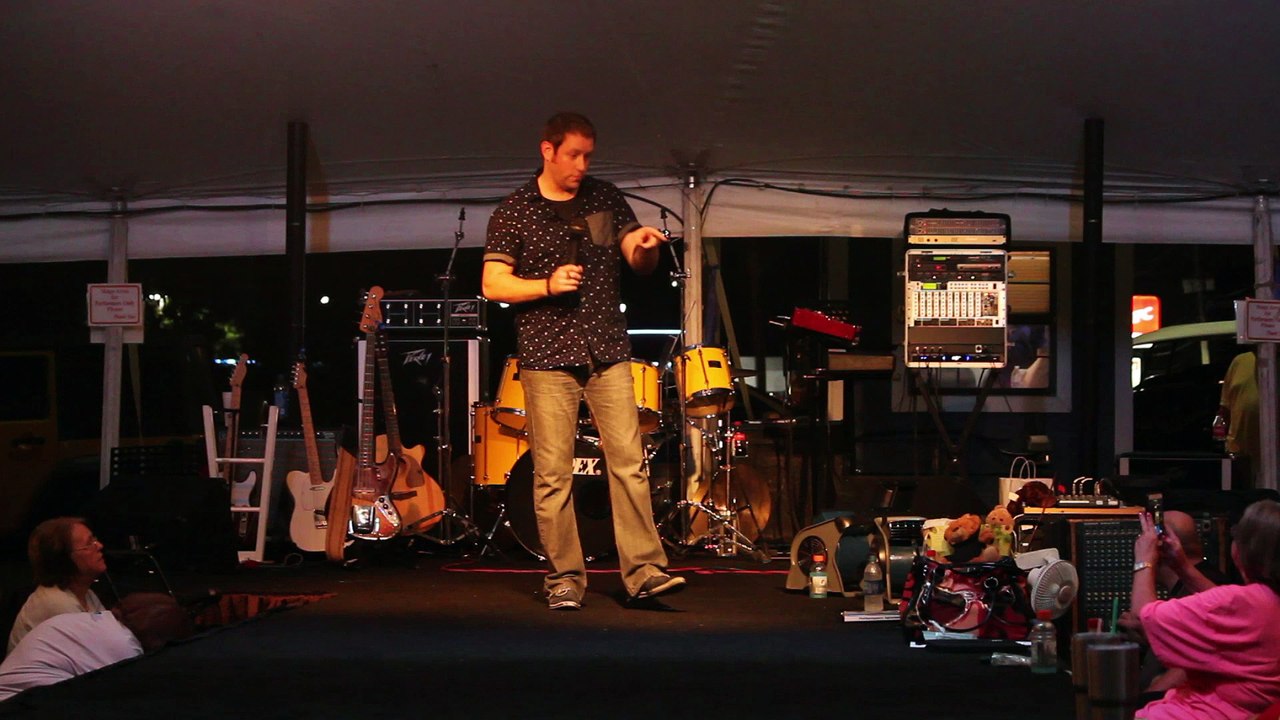 Brooke Wright sings 'Bridge Over Troubled Water' Elvis Week 2016