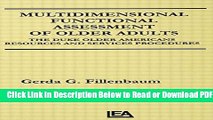[Get] Multidimensional Functional Assessment of Older Adults: The Duke Older Americans Resources
