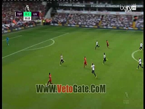 الغاء هدف لصالح ليفربول امام توتنهام بسبب التسلل