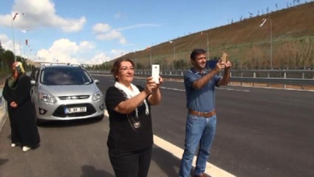 Yavuz Sultan Selim Köprüsü'nde İlk Geçiş Hatırası