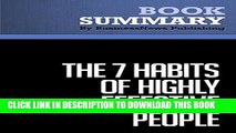 [PDF] Summary: The 7 Habits of Highly Effective People - Stephen R. Covey: An Approach To Solving