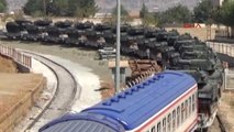 İslahiye İstanbul'dan Taşınan Tank ve Obüsler İslahiye'de