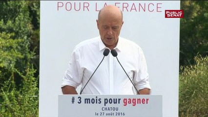 Alain Juppé : "je continue à penser que la religion musulmane a sa place en France"