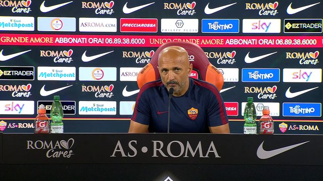 Cagliari-Roma. La conferenza stampa di Luciano Spalletti