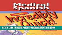 [PDF] Medical Spanish Made Incredibly Quick! Full Online