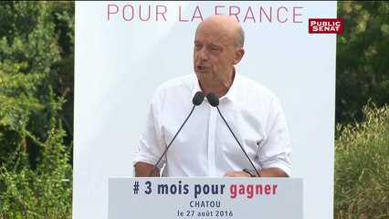 Alain Juppé : "ce bonheur qui parait si lointain et qui ne tient qu'à nous de réinventer"