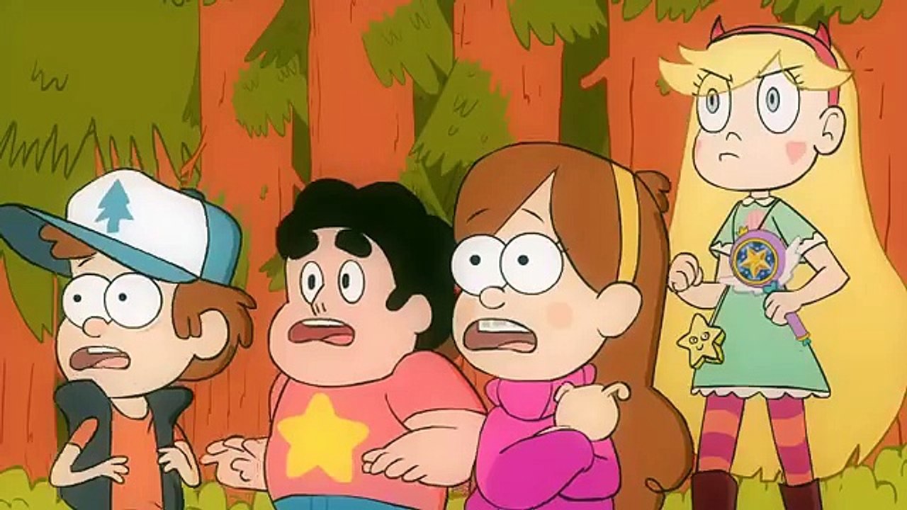 Steven Universe x Gravity Falls x Star vs. The Forces of Evil Crossover Part 2 - Team Teen [Parody]
