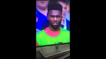 Daniel Sturridge Epic Reaction After Divock Origi Gets Subbed On!