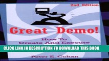 [PDF] Great Demo!: How To Create And Execute Stunning Software Demonstrations Popular Online