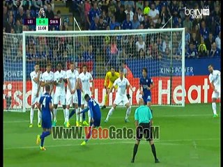 ملخص خاص لمسات "رياض محرز" بمباراة ليستر وسوانزى