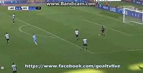 Descargar video: Alex Sandro from Juventus Yellov Card - Lazio vs Juventus - 27.08.2016 HD