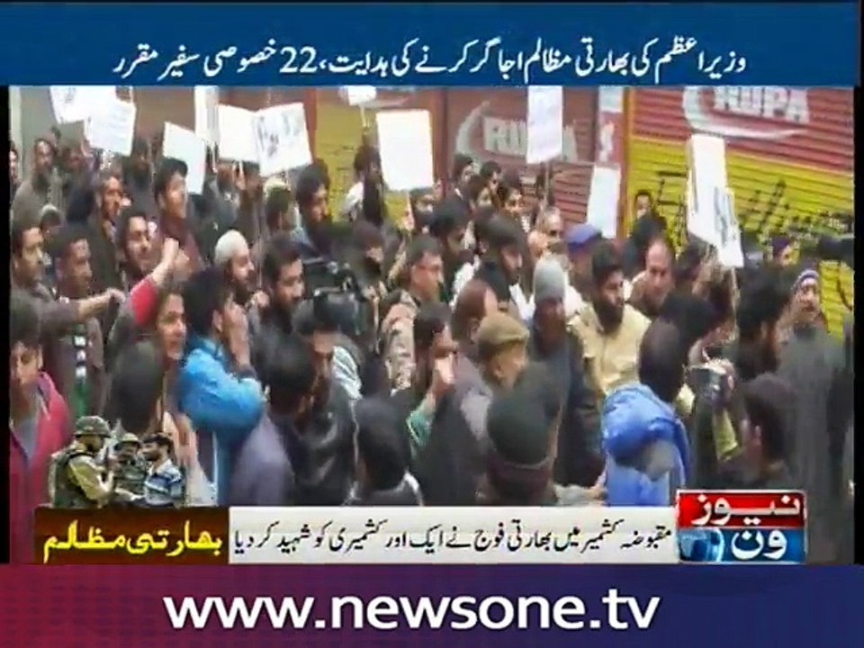 PM nominates 22 envoys to highlight Indian brutalities in Kashmir