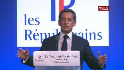 Nicolas Sarkozy : " on ne réussit jamais seul"