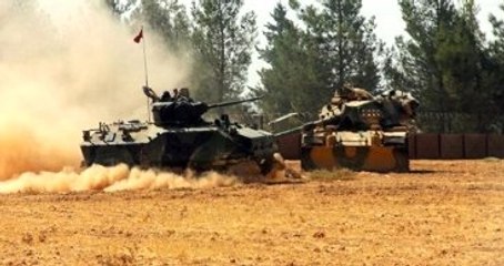 Cerablus'ta Türk Tankı Vuruldu, 1 Asker Şehit Oldu, 2 Asker Yaralandı