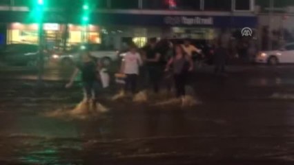 Başkentte Etkili Sağanak