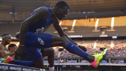 Meeting de Paris - 400M Haies - Nicolas Bett tient sa revanche