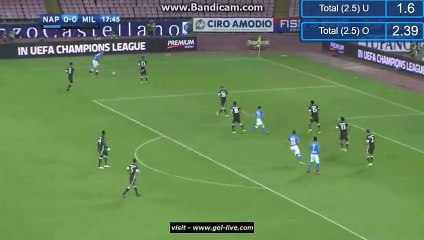 2-0 Arkadiusz Milik 2nd Goal HD - Napoli 2-0 AC Milan - Italy Serie A 27.08.2016 HD