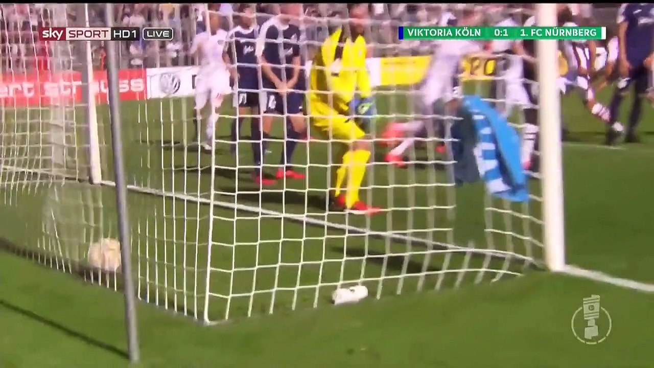 Video Viktoria Koln 1-1 Nuernberg. Highlights (Football. Germa