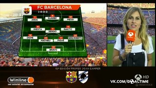 Barcelona vs Sampdoria 3-2 Full Match Highlights 10 08 2016 HD
